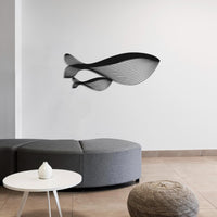 Mother and Baby Fish Metal Wall Art | Ocean Theme Decor