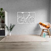 Décoration Murale Vélo en Métal pour Maison & Bureau | Idée Cadeau Cycliste Originale