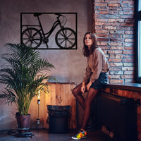 Décoration Murale Vélo en Métal pour Maison & Bureau | Idée Cadeau Cycliste Originale