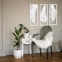 Metal Feather Wall Art | Boho & Rustic Home Decor