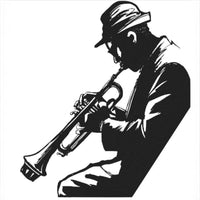 Metal Saxophone Wall Art | Jazz Music Studio Decor