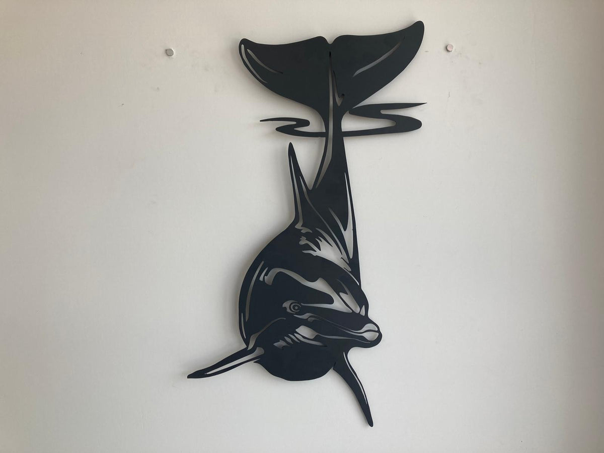 Dolphin Metal Wall Art | Ocean & Beach Home Decor