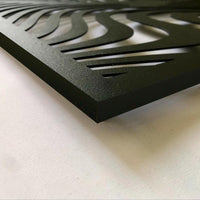Abstract 3D Metal Hand Wall Art - Optical Illusion Decor