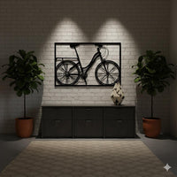 Décoration Murale Vélo en Métal pour Maison & Bureau | Idée Cadeau Cycliste Originale
