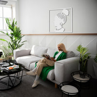 African Woman Metal Wall Art | Ethnic Boho Decor