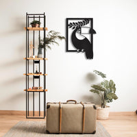 Toucan Metal Wall Art | Tropical Bird Decor